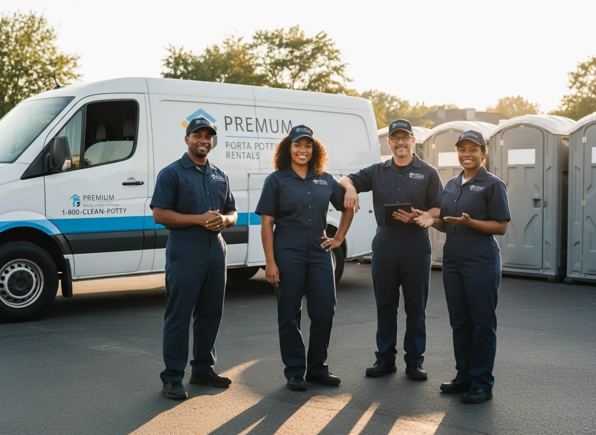 VIP Portable Toilets company in Linden, IA